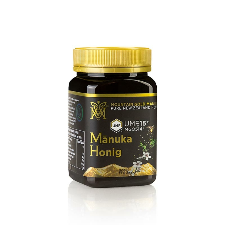 Manukahonig UMF™15+, zertifiziert, Neuseeland, 500 g