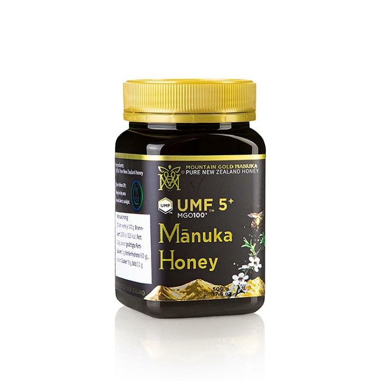 Manuka Honig UMF™5+, zertifiziert, Neuseeland, 500 g