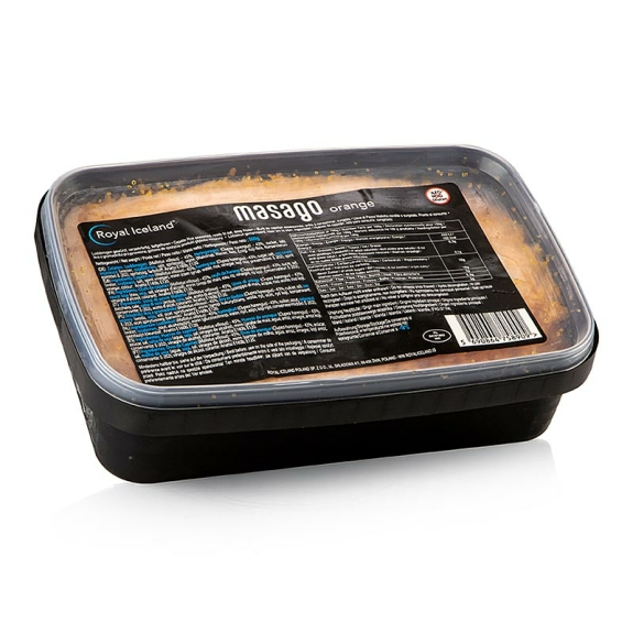 Masago Fisch-Rogen
					orange, ähnlich wie Tobiko, 500 g
				