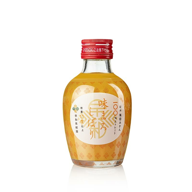 Mikan Saft 100 % Satsuma Mandarinen Saft, Japan, 180 ml