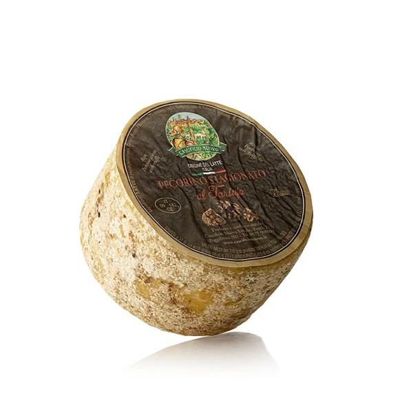 Pecorino "Tartuffo" Premium
					Schafsk&auml;se mit Tr&uuml;ffel, w&uuml;rzig, 5 Monate gereift, 650 g
				