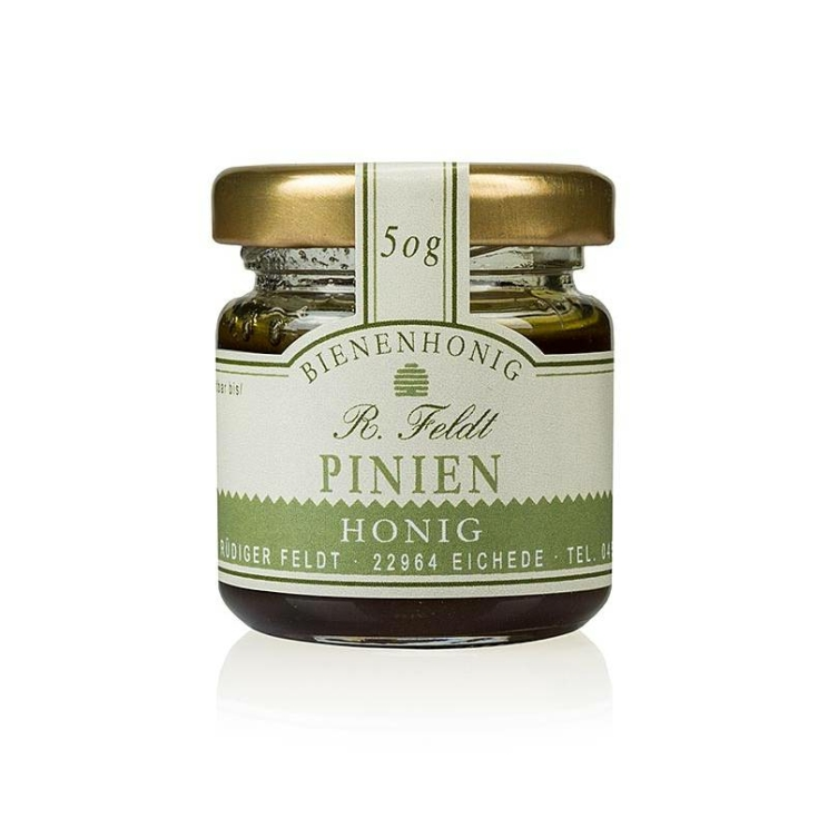 Pinienhonig Imkerei Feldt, Ägäis, Türkei, Portionsglas, 50 g
