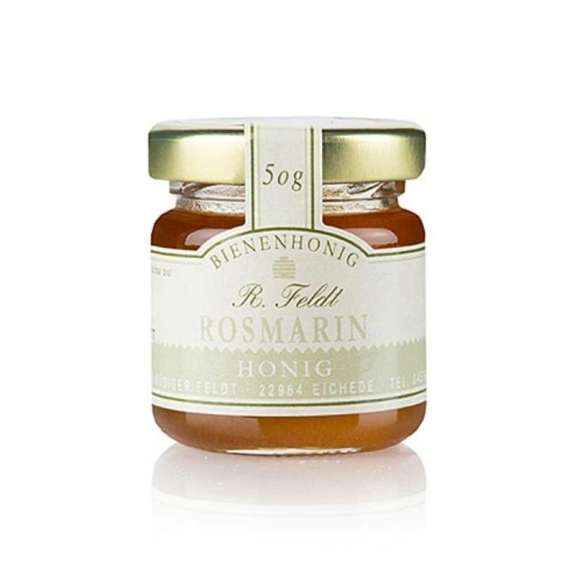 Rosmarinhonig
					Imkerei Feldt, Spanien, Portionsglas, 50 g
				