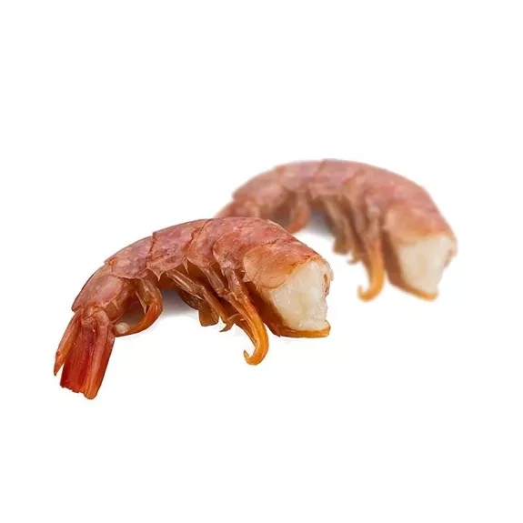 Premium Rotgarnelenohne Kopf mit Schale
					ca. 26-30 Stück, aus Wildfang, Argentinien, 1 kg
				