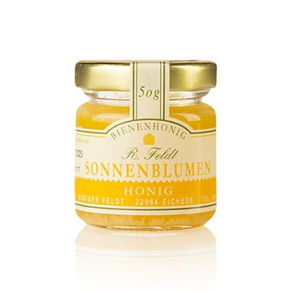 Sonnenblumenhonig
					Imkerei Feldt, Deutschland, Portionsglas, 50 g
				