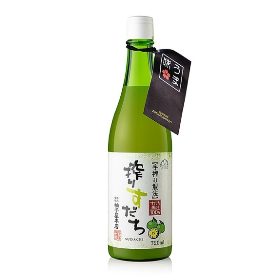 Sudachi Saft "Shibotte"
					100 % Sudachi, Zitrusfruchtsaft, Japan, 720 ml
				