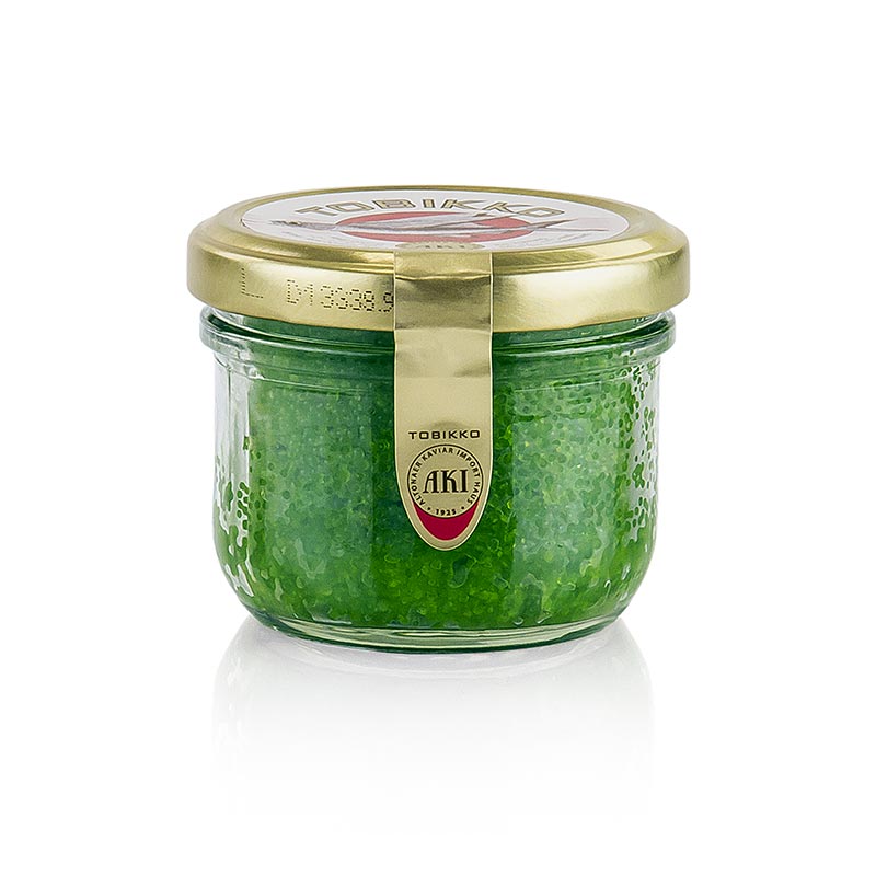 tobiko gruen, im glas, 90 g